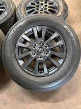 Load image into Gallery viewer, Set of Used '23-'26 Toyota Land Cruiser Sequoia Rims 245/70R18 Yokohama Tires LT