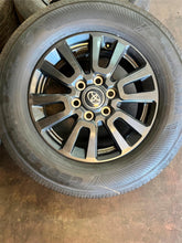 Load image into Gallery viewer, Set of 4 Used '22-'25 Tundra Land Cruiser Wheels 245/70R18 Yokohama XCV Tires LT