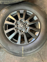 Load image into Gallery viewer, Set of 4 Used '22-'25 Tundra Land Cruiser Wheels 245/70R18 Yokohama XCV Tires LT