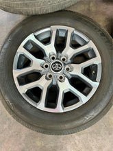 Load image into Gallery viewer, Set of Four Used 20" '22-'25 Toyota Tundra Machined Wheels 265/60R20 Yokohama LT
