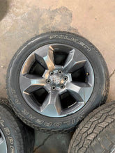 Load image into Gallery viewer, Set of 4 Used 20" '19-'26 RAM 1500 OEM Wheels on 275/55R20 Falken AT3WA Tires LT