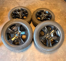 Load image into Gallery viewer, Set of 4 Used '19-'26 Dodge RAM 1500 Matte Black 20x9 2723 Wheels Ships Free LT