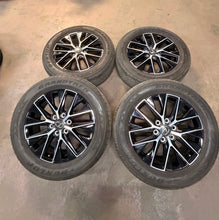 Load image into Gallery viewer, Set of 4 Used Takeoff '24-'26 Lexus GX550 20" Rims Premium+ Dunlop 265/55R20 LT
