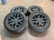 Load image into Gallery viewer, Set of Used 20" '22-'26 Toyota Tundra Dark Charcoal OEM Rims 265/60R20 Yokohama