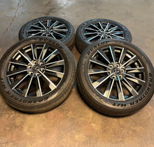Load image into Gallery viewer, Set of x4 OEM Used '24-'26 Lexus GX550 Luxury+ Wheels 265/50R22 Dunlop Tires LT