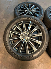 Load image into Gallery viewer, Set of x4 OEM Used '24-'26 Lexus GX550 Luxury+ Wheels 265/50R22 Dunlop Tires LT