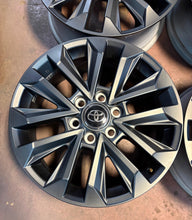 Load image into Gallery viewer, Set of 4 New Takeoff 20" '24-'26 Toyota Land Cruiser Dark Charcoal OEM Wheels