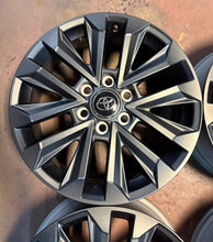 Load image into Gallery viewer, Set of 4 New Takeoff 20" '24-'26 Toyota Land Cruiser Dark Charcoal OEM Wheels