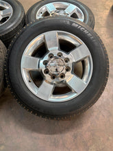 Load image into Gallery viewer, Set of 4 Used 5801 '11-'26 GMC Sierra 2500 3500 Polished Rims 265/60R20 Tires LT