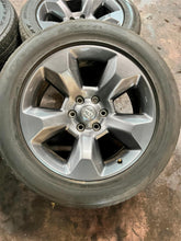 Load image into Gallery viewer, Set of 4 Used 20" '19-'25 RAM 1500 Wheels on 275/55R20 Goodyear Eagle Sports LT
