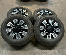 Load image into Gallery viewer, OEM Four Used '11-'24 GMC Sierra 3500 HD Denali Wheels 275/65R20 Goodyear AT LT