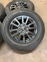 Load image into Gallery viewer, Set of Used 18" OEM '24-'26 Toyota Land Cruiser Wheels on 245/70R18 Yokohama LT