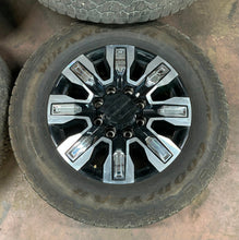 Load image into Gallery viewer, OEM Four Used '11-'24 GMC Sierra 3500 HD Denali Wheels 275/65R20 Goodyear AT LT