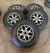Load image into Gallery viewer, Set of Used 10387 17" '21-'26 Ford Bronco OEM Rims 285/70R17 BFGoodrich TAKO2 LT
