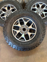 Load image into Gallery viewer, Set of Used 10387 17" '21-'26 Ford Bronco OEM Rims 285/70R17 BFGoodrich TAKO2 LT