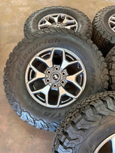 Load image into Gallery viewer, Set of Used 10387 17" '21-'26 Ford Bronco OEM Rims 285/70R17 BFGoodrich TAKO2 LT
