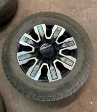 Load image into Gallery viewer, Set of Used '11-'25 GMC 2500 3500 Denali Ultimate OEM Rims 275/65R20 Goodyear LT