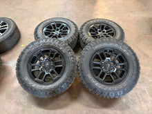 Load image into Gallery viewer, Set of Used 18" '19-'26 RAM 1500 Black Rebel OEM Wheels on 275/70R18 Goodyear LT