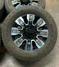 Load image into Gallery viewer, 20" OEM Four Used '11-'24 GMC Sierra 3500 HD Denali Rims 275/65R20 Goodyear E LT