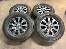 Load image into Gallery viewer, Set of Used '24-'26 Toyota Land Cruiser Charcoal Wheels on 265/70R18 Michelin LT
