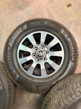 Load image into Gallery viewer, Set of Used '24-'26 Toyota Land Cruiser Charcoal Wheels on 265/70R18 Michelin LT