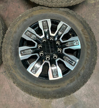 Load image into Gallery viewer, 20" OEM Four Used '11-'24 GMC Sierra 3500 HD Denali Rims 275/65R20 Goodyear E LT
