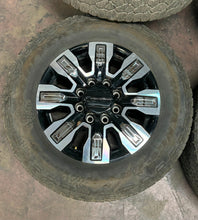 Load image into Gallery viewer, 20" OEM Four Used '11-'24 GMC Sierra 3500 HD Denali Rims 275/65R20 Goodyear E LT