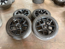 Load image into Gallery viewer, Set of 4 Used 22" Black '19-'26 RAM 1500 2725 Wheels 285/45R22 Pirelli Tires LT