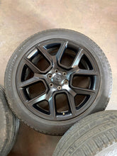 Load image into Gallery viewer, Set of 4 Used 22" Black '19-'26 RAM 1500 2725 Wheels 285/45R22 Pirelli Tires LT