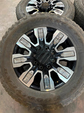 Load image into Gallery viewer, Set of 4 OE Used '11-'25 2500 3500 Denali Ultimate Wheels 275/65R20 Goodyear LT