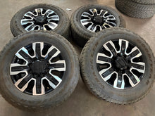 Load image into Gallery viewer, Set of 4 GM Used '11-'25 2500 3500 Denali Ultimate Wheels 275/65R20 Goodyear LT