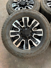 Load image into Gallery viewer, Set of 4 GM Used '11-'25 2500 3500 Denali Ultimate Wheels 275/65R20 Goodyear LT