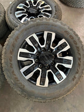 Load image into Gallery viewer, Set of 4 GM Used '11-'25 2500 3500 Denali Ultimate Wheels 275/65R20 Goodyear LT