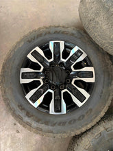 Load image into Gallery viewer, Set of 4 GM Used '11-'25 2500 3500 Denali Ultimate Wheels 275/65R20 Goodyear LT