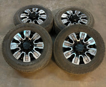 Load image into Gallery viewer, 20" OEM 4 Used '11-'24 GMC Sierra 2500 HD Denali Rims 275/65R20 Goodyear AT E LT