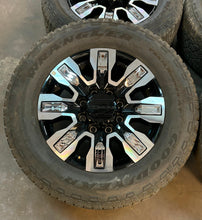 Load image into Gallery viewer, 20" OEM 4 Used '11-'24 GMC Sierra 2500 HD Denali Rims 275/65R20 Goodyear AT E LT