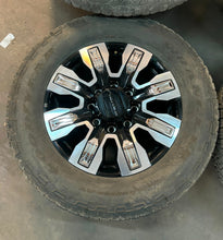 Load image into Gallery viewer, 20" OEM 4 Used '11-'24 GMC Sierra 2500 HD Denali Rims 275/65R20 Goodyear AT E LT