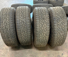Load image into Gallery viewer, Set of 4 Used GM '11-'25 2500 3500 Denali Ultimate Rims 275/65R20 Goodyear AT LT