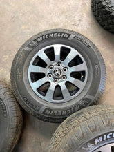 Load image into Gallery viewer, Set of Lightly Used OEM '24-'26 Toyota Land Cruiser Wheels 265/70R18 Michelin LT