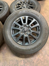 Load image into Gallery viewer, Set of Used '22-'25 Toyota Land Cruiser & Tundra OEM Rims 245/70R18 Yokohama LT