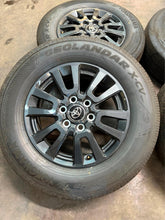 Load image into Gallery viewer, Set of Used '22-'25 Toyota Land Cruiser & Tundra OEM Rims 245/70R18 Yokohama LT