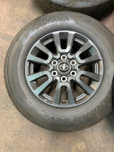 Load image into Gallery viewer, Set of Used '22-'25 Toyota Land Cruiser & Tundra OEM Rims 245/70R18 Yokohama LT