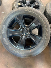 Load image into Gallery viewer, Set of 4 Used OEM Black '19-'25 Dodge RAM 1500 Wheels on 275/55R20 Alenza H/L LT