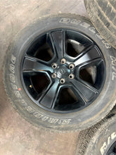 Load image into Gallery viewer, Set of 4 Used OEM Black '19-'25 Dodge RAM 1500 Wheels on 275/55R20 Alenza H/L LT