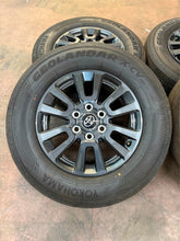 Load image into Gallery viewer, Set of '22-'25 Toyota Land Cruiser Tundra Sequoia OEM Rims 245/70R18 Yokohama LT