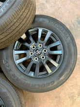 Load image into Gallery viewer, Set of '22-'25 Toyota Land Cruiser Tundra Sequoia OEM Rims 245/70R18 Yokohama LT