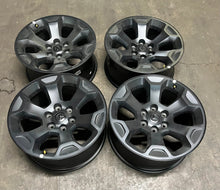 Load image into Gallery viewer, Set of 4 New Takeoff '19-'25 RAM 1500 20" Black Wheels 5YD56TRMAA Free Shipping