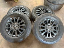 Load image into Gallery viewer, Set of 4 OEM '22-'25 Tundra Sequoia Land Cruiser Rims 245/70R18 Yokohama XCV LT