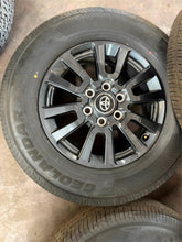 Load image into Gallery viewer, Set of 4 OEM '22-'25 Tundra Sequoia Land Cruiser Rims 245/70R18 Yokohama XCV LT