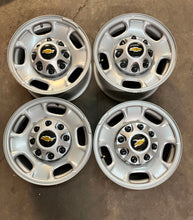 Load image into Gallery viewer, Set of 4 New Takeoff 17" Steel '11-'25 Chevy Silverado 2500 3500 SRW Wheels 8095